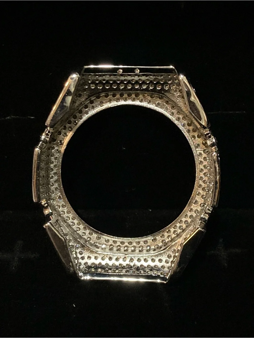 ✨ Moissanite G-Shock Upgrade Bezel 💎 GRA Certificate Included ✨